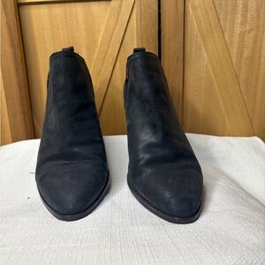 Lucky Brand Charcoal Ankle Boots
